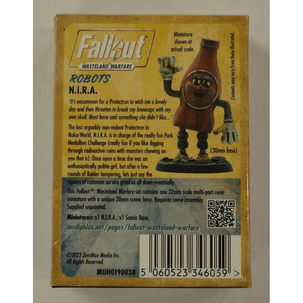 Image of Fallout Wasteland Warfare: Robots -N.I.R.A. Unpainted MUH0190038