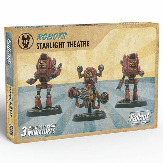 Image of Fallout Wasteland Warfare: Robots -Starlight Theatre Staff Unpainted MUH0190046