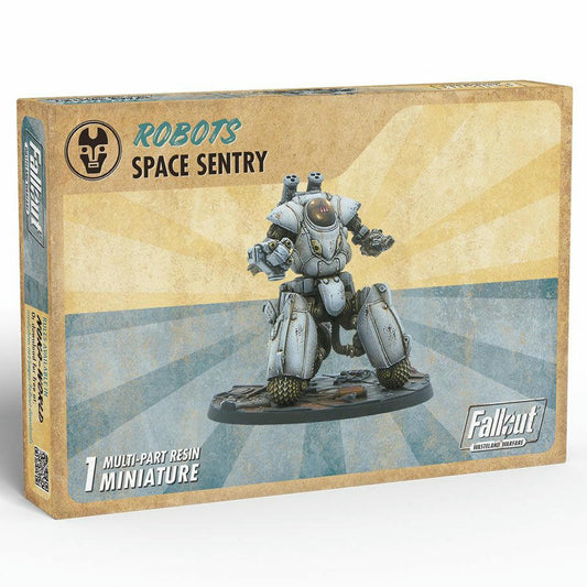 Image of Fallout Wasteland Warfare: Robots -Space Sentry Unpainted MUH0190047