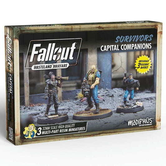Image of Fallout Wasteland Warfare: Survivors: Capital Companions Unpainted MUH0190810