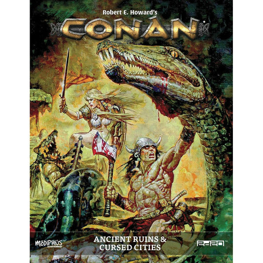 Conan: Ancient Ruins & Cursed Cities [Hardcover] Robert E Howard's