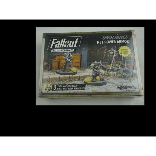 Image of Fallout Wasteland Warfare: Unaligned: T-51 Power Armor Expansion MUH051810