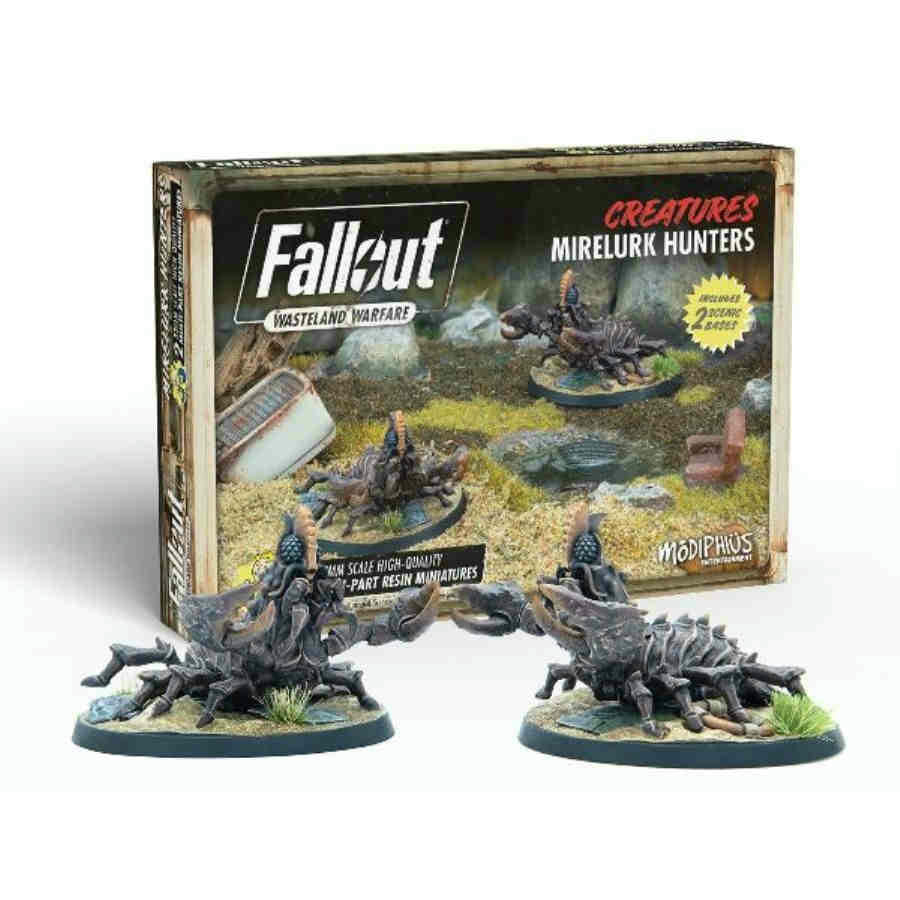 Image of Fallout Wasteland Warfare: Creatures: Mirelurk Hunters Expansion MUH052006
