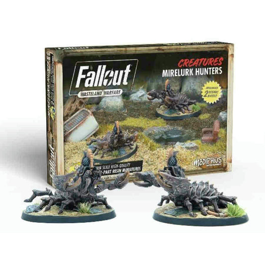 Image of Fallout Wasteland Warfare: Creatures: Mirelurk Hunters Expansion MUH052006