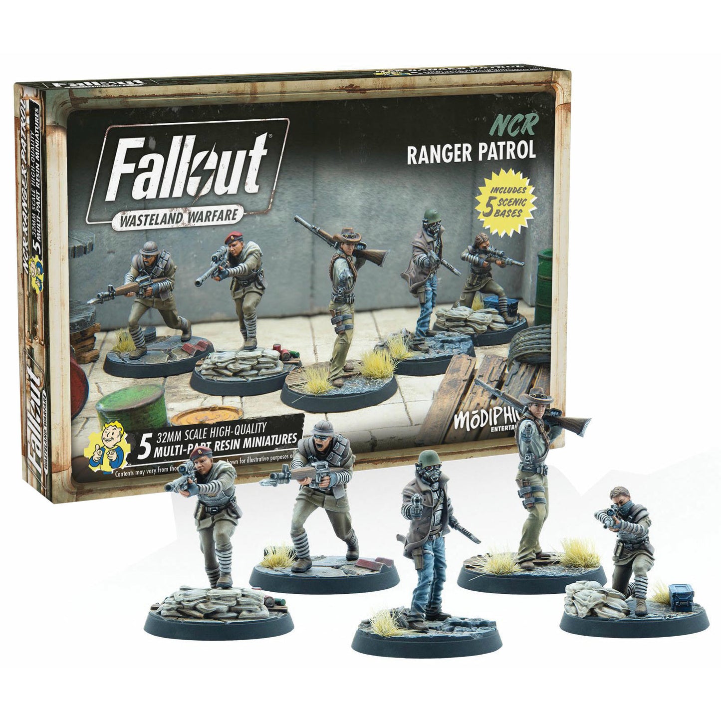 Image of Fallout: Wasteland Warfare - NCR Ranger Patrol