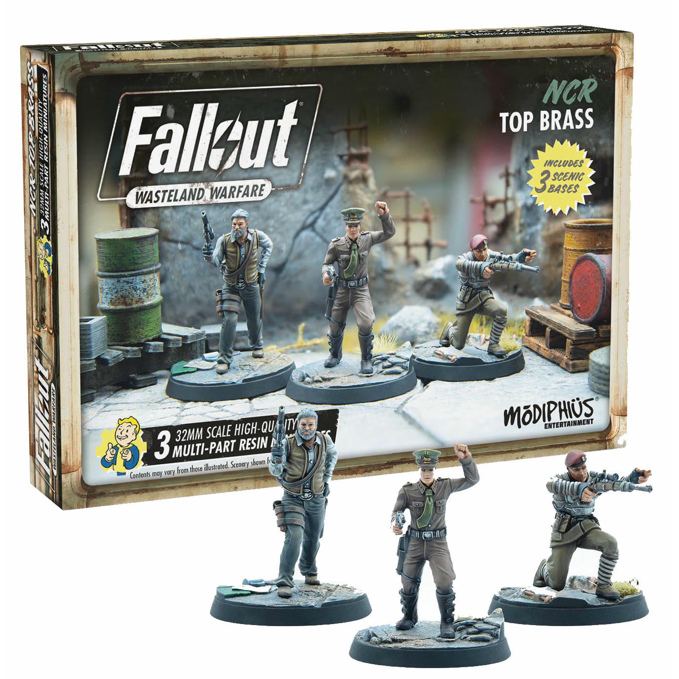 Image of Fallout: Wasteland Warfare - NCR Top Brass