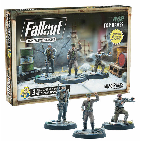 Image of Fallout: Wasteland Warfare - NCR Top Brass