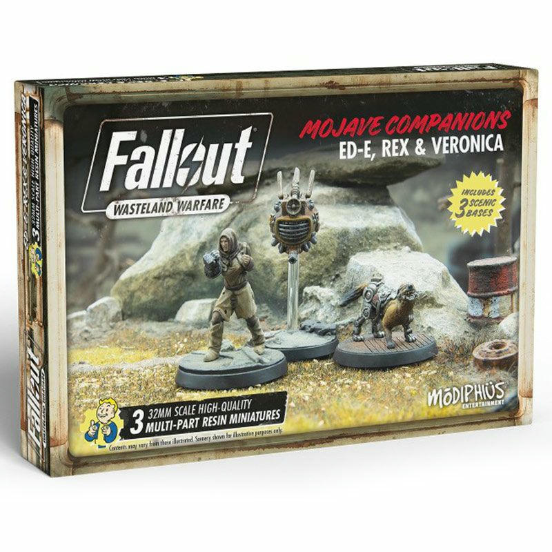 Image of Fallout Wasteland Warfare: Mojave Companions: ED-E, Rex & Veronica MUH052156