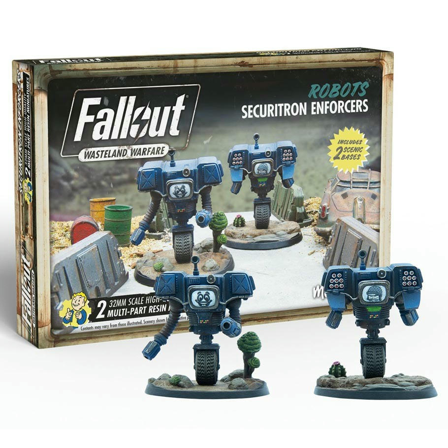 Image of Fallout Wasteland Warfare: Robots - Securitron Enforcers MUH052157