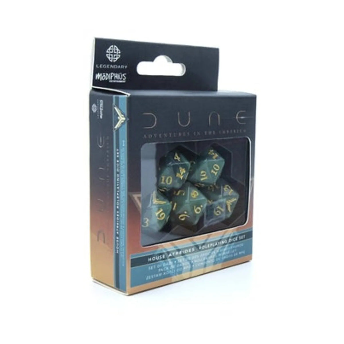 Dune RPG: Dice Set - Atreides