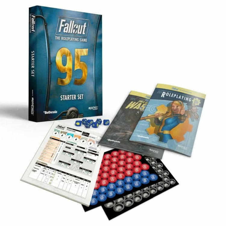 Image of Fallout Roleplaying Game RPG 95 Starter Set MUH052192
