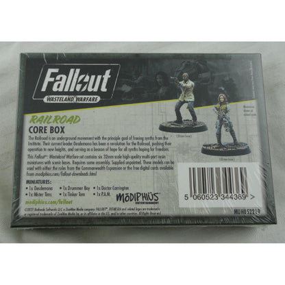 Image of Fallout Wasteland Warfare Game Railroad Core Box MUH052219