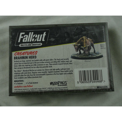 Image of Fallout Wasteland Warfare: Creatures: Brahmin Herd Expansion MUH052229