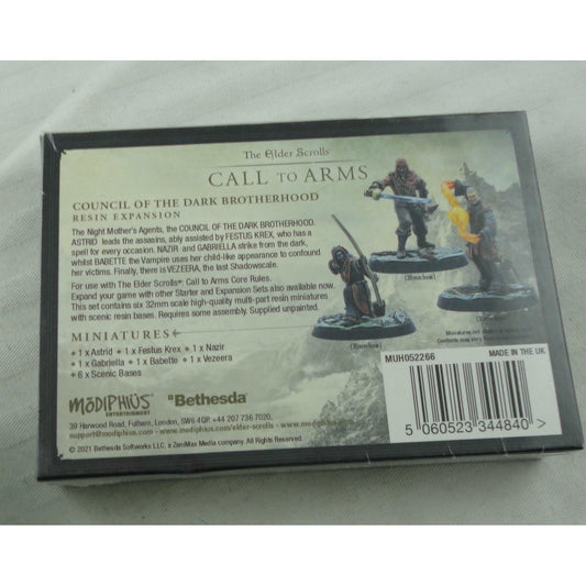 Image of The Elder Scrolls: A Call To Arms Council of the Dark Brotherhood MUH052266