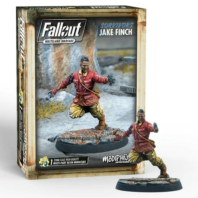 Image of Fallout Wasteland Warfare: Survivors: Jake Finch MUH052283 Unpainted