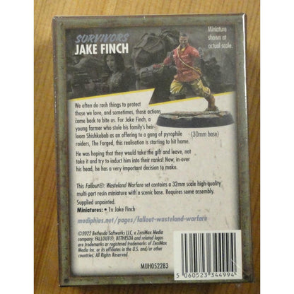 Image of Fallout Wasteland Warfare: Survivors: Jake Finch MUH052283 Unpainted
