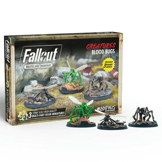 Image of Fallout Wasteland Warfare: Creatures: Unpainted Blood Bugs Expansion MUH052286