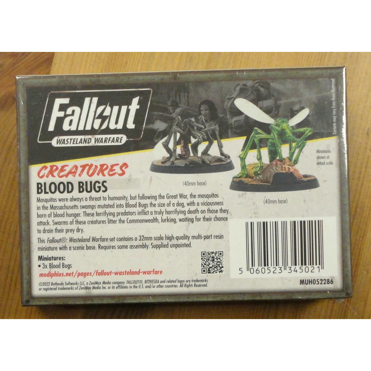 Image of Fallout Wasteland Warfare: Creatures: Unpainted Blood Bugs Expansion MUH052286