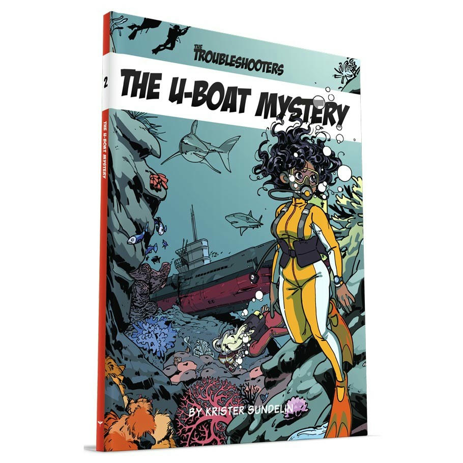 Image of The Troubleshooters RPG Roleplaying Game The U-Boat Mystery MUH052318 Modiphius