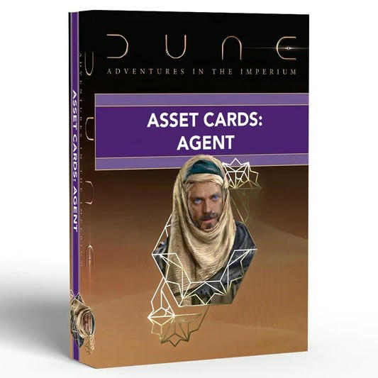 Image of Dune, Adventures in the Imperium Roleplaying Game Asset Cards: Agent