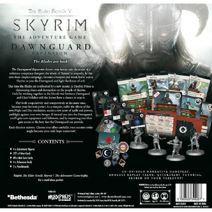 Image of Skyrim The Adventure Game Dawnguard Expansion by Modiphius MUH106004