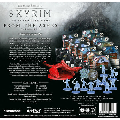 The Elder Scrolls: Skyrim - Adventure Board Game From the Ashes