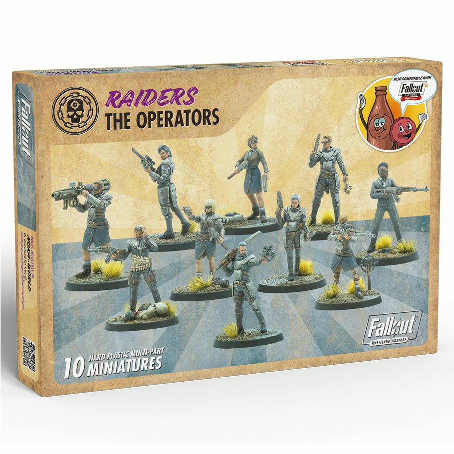 Image of Fallout Wasteland Warfare: Raiders - The Operators Unpainted MMUH107002