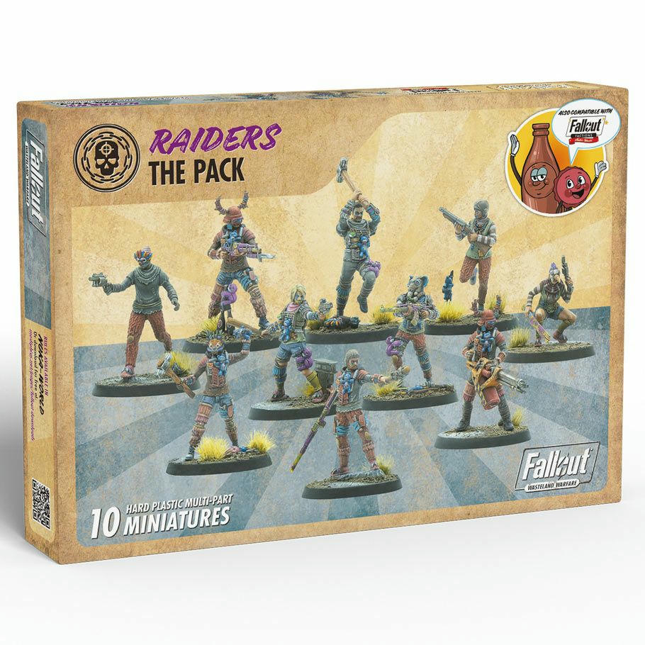 Image of Fallout Wasteland Warfare: Raiders - The Pack Unpainted MUH107004