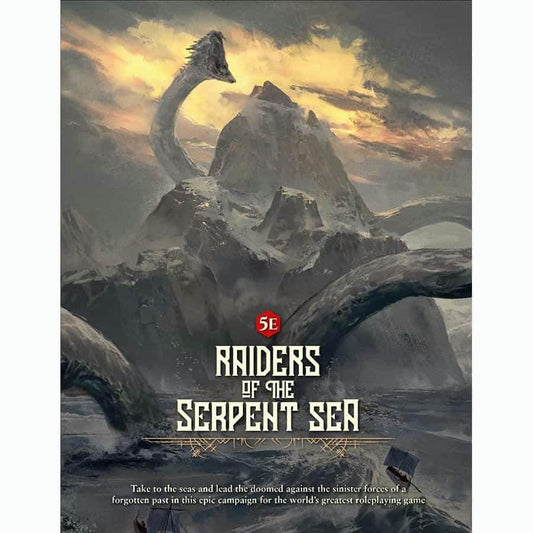 Image of Radiers of the Serpent Sea 5E (D&D) RPG: Campaign Guide by Modiphius 109V003