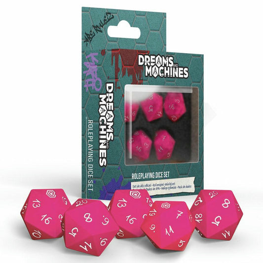 Image of Dreams & Machines Roleplaying Game RPG Die Set MUH1140106