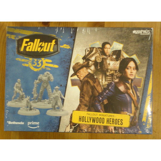Image of Fallout Wasteland Warfare: Hollywood Heroes Unpainted Miniatures MUH162001