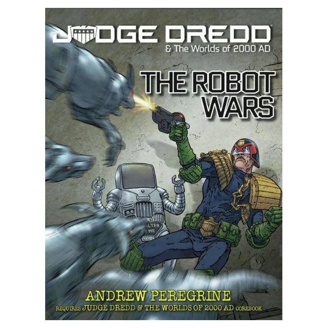 Image of Judge Dread & the Worlds of 2000AD RPG: The Robot Wars MUHENP2001
