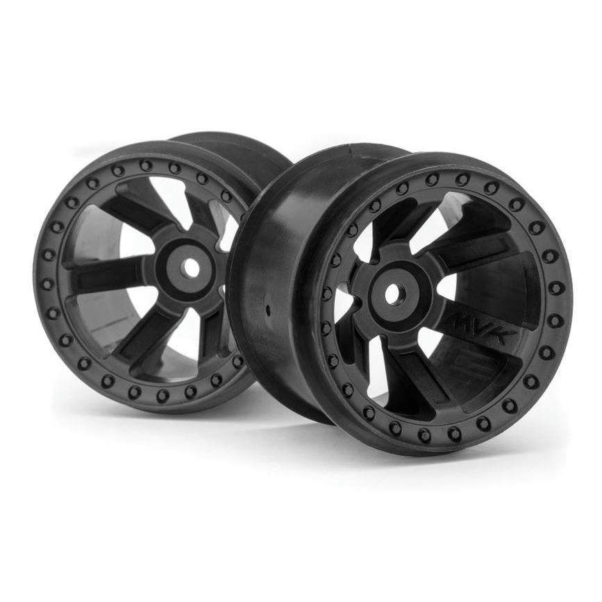 Image of Maverick Quantum MT Black Truck wheels (2pcs) MVK150160