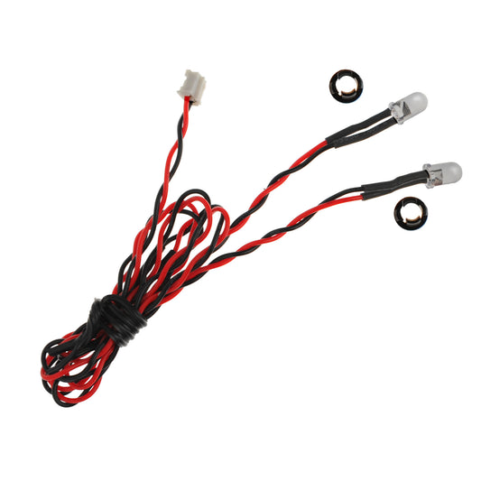 Image of Red Dual LED 5mm - 2-LEDs on Single Lead
