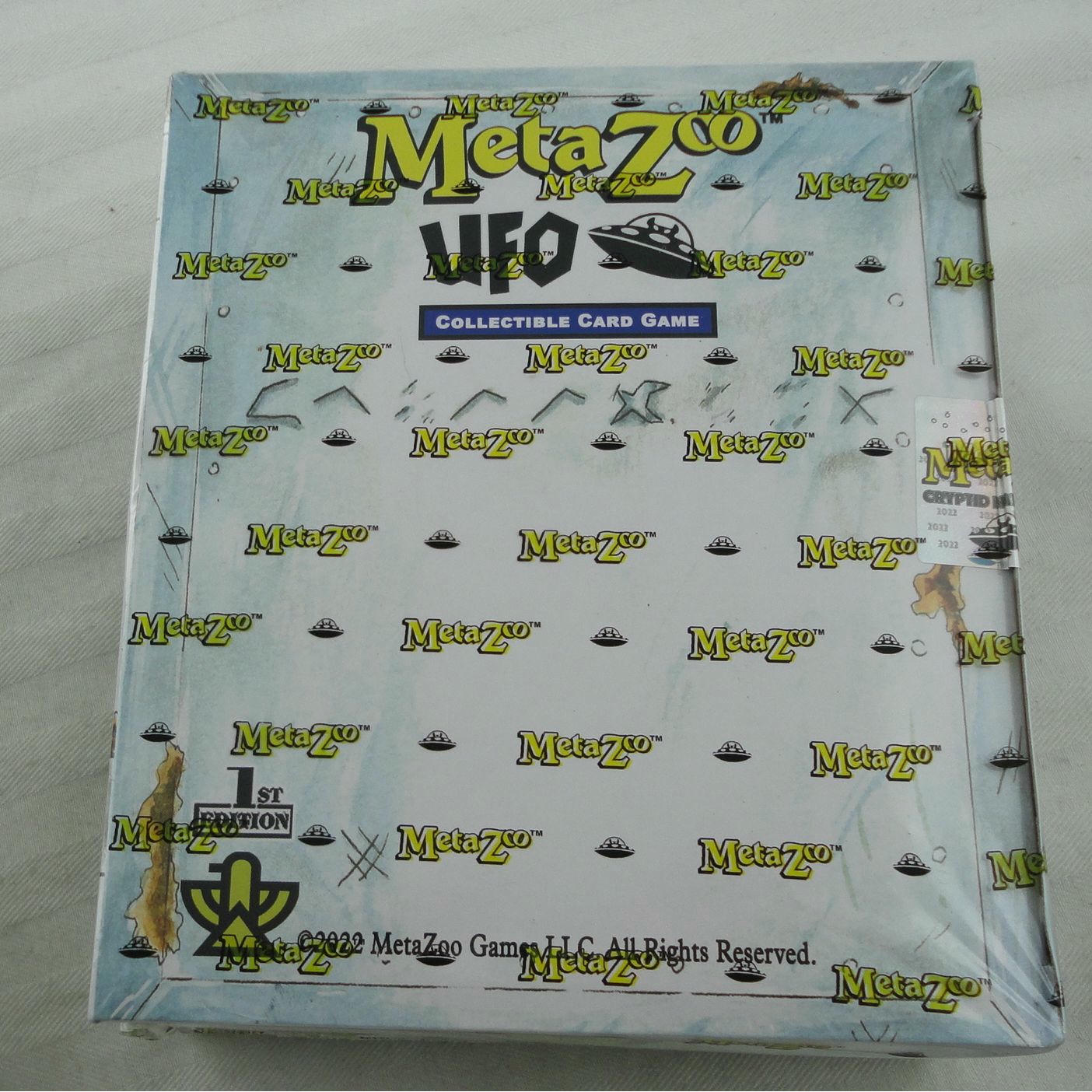 Image of MetaZoo UFO Spellbook (10 Booster + Promo Card) MZGUFO1ESB