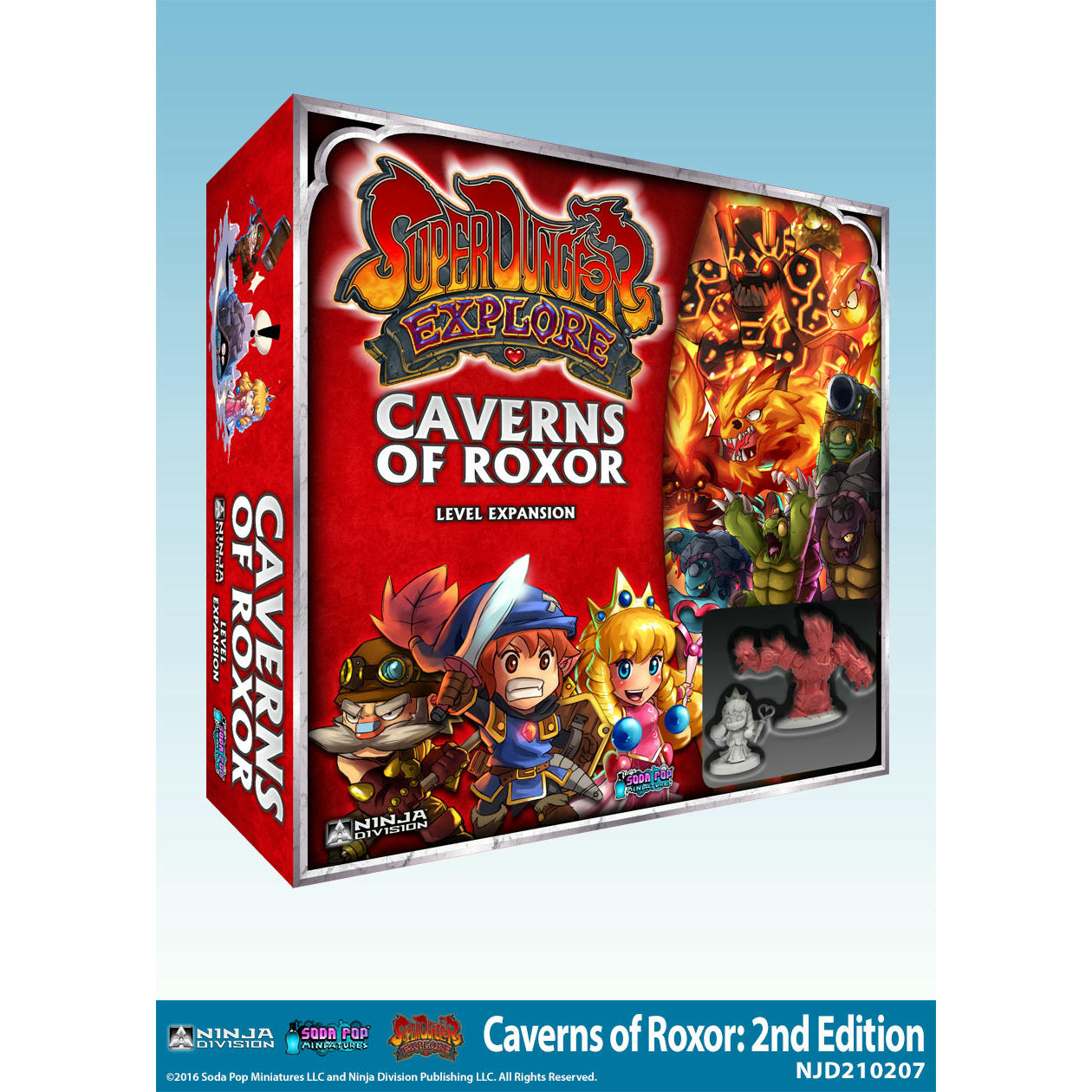 Super Dungeon Explore: Caverns of Roxor: 2nd Edition