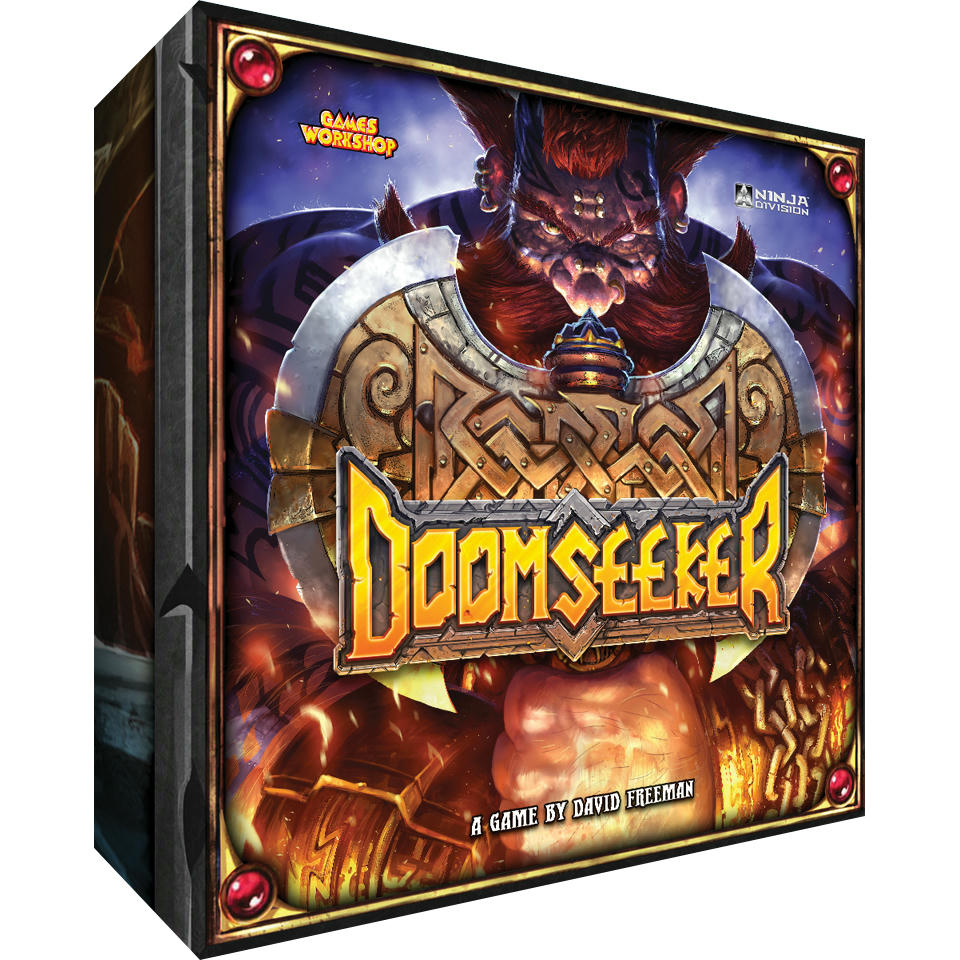 Image of Warhammer: Doomseeker card game by Ninja Division NJD411401 2-4 play, 30+ mins