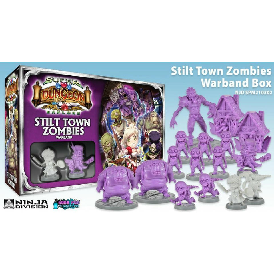 Ninja Division Stilt Town Zombies Warband Game