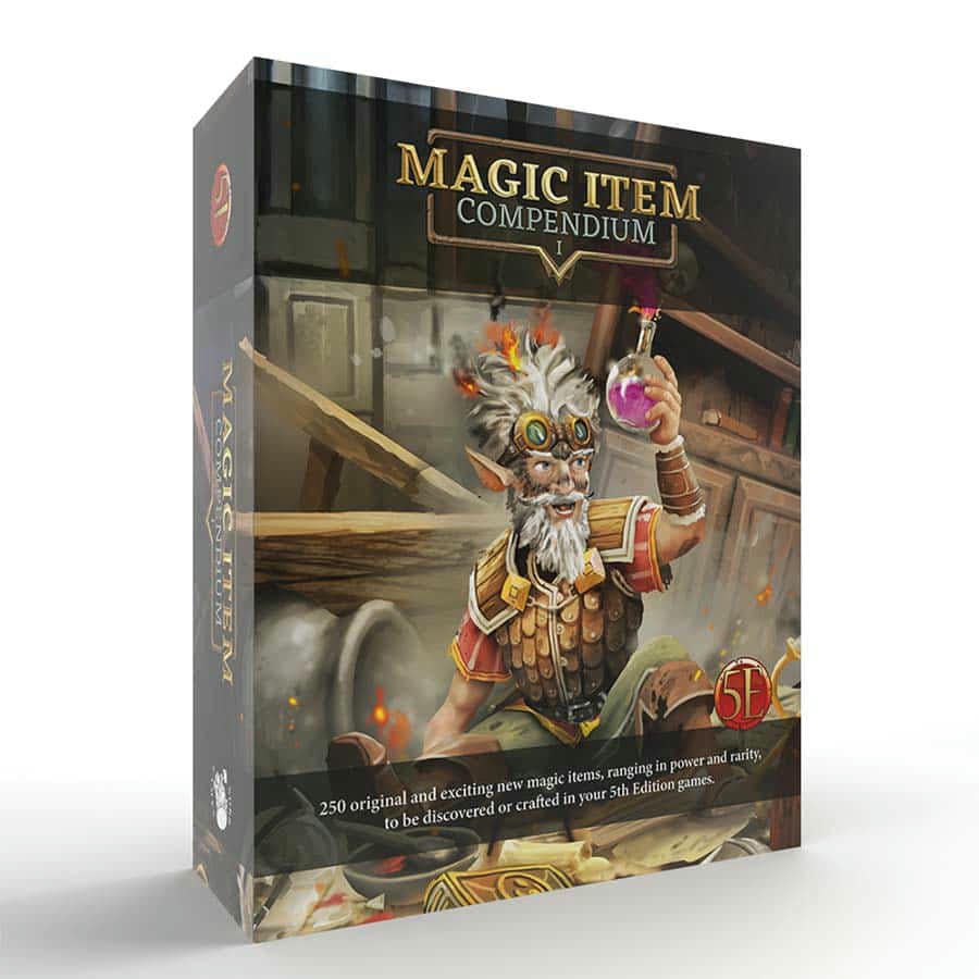 Image of Magic Items Compendium Box Set Compatible With D&D 5E Dungeons & Dragons