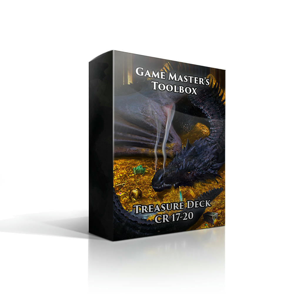 Image of Game Master's Toolbox: Treasure Deck CR17-20 D&D 5th Edition by Nord Games 66916