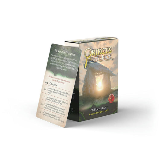 Image of Objects of Intrigue: Wilderlands Random Encounter Deck D&D 5th Ed Nord Games