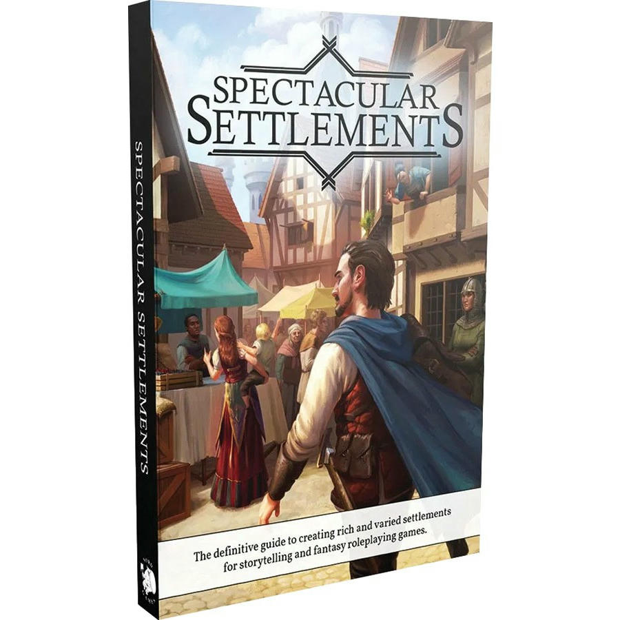 Nord Games: Spectacular Settlements - Hardcover RPG Supplement Book