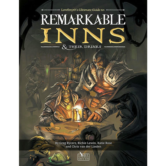 Image of Remarkable Inns & Their Drinks Sourcebook Fantasy RPG Sourbook (SC) Nord Games
