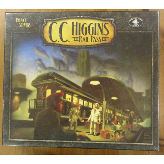 Image of C.C. Higgins Rail Pass Board Game by Numb Skull Games NUM011