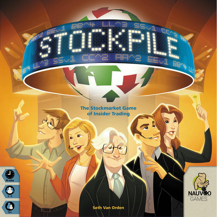 Nauvoo Games LLC Stockpile BOARD Game