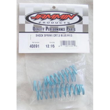 Image of Ofna Racing 1/12th Scale Medium Shock Spring Set, Blue/Jammin' CRT.5  OFN40891