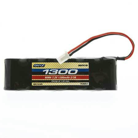 Image of Onyx 7.2V 1300mAh 6-Cell Flat NiMH Battery Pack w/Mini connector ONXP5137