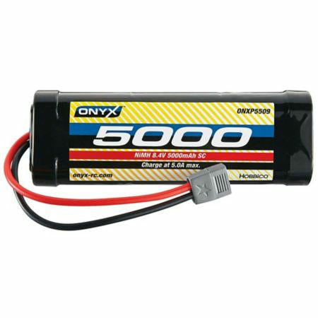 Image of Onyx 8.4V 5000mAh NIMH Hump Battery Pack w/Star (Deans) Connector ONXP5514