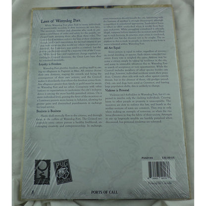 Image of Pugmire Roleplaying Game RPG: Pirates of Pugmire Gamemaster's Screen ONXPUG014S