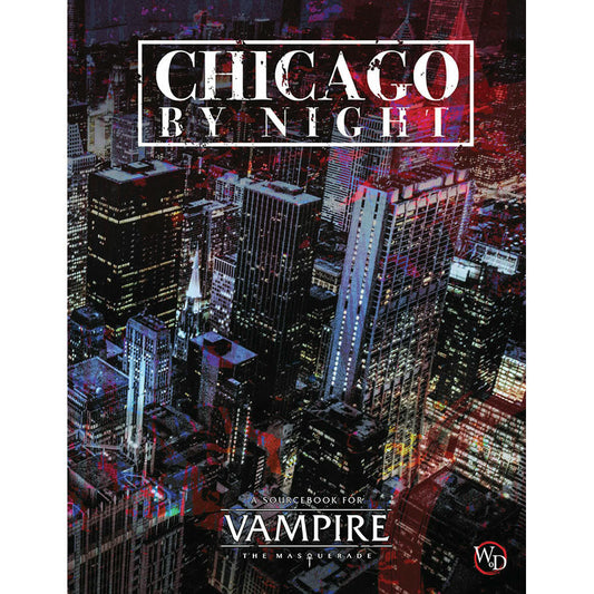 Image of Vampire: The Masquerade 5th Ed Chicago by Night hardcover sourcebook ONXVTM5001